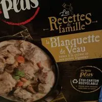 Quantité de sucre dans Blanquette de veau
