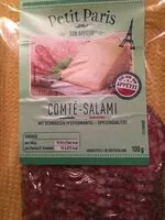 Suhkru kogus sees Comté-Salami