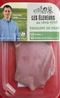 Cantidad de azúcar en Escalope de veau