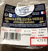 入っている砂糖の量 Mimolette extra-vieille