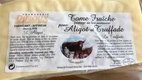 Sucre et nutriments contenus dans Fromagerie duroux