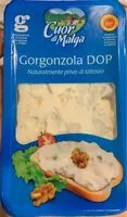 Amount of sugar in Gorgonzola dop dolce