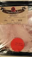 Quantité de sucre dans Jambon périgourdin supérieur