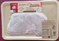 İçindeki şeker miktarı Jambon à l'ancienne salé à la veine