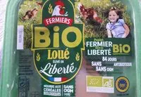 Jumlah gula yang masuk Poulets fermiers bio Loué