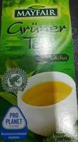 Jumlah gula yang masuk Grüner Tee mit Matcha