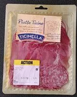 Zuckermenge drin Piatti Ticino