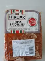 Cantidad de azúcar en Tripes Basquaises