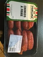 Jumlah gula yang masuk Chorizo a frire