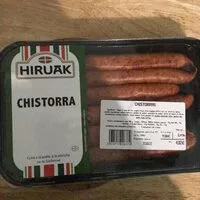 Jumlah gula yang masuk Chistorra