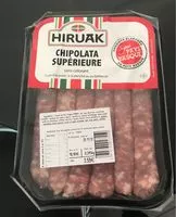 Jumlah gula yang masuk Chipolata superieur