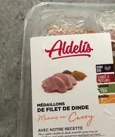 Cantidad de azúcar en Médaillon de filet de dinde marinés au curry