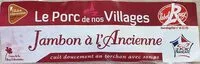 Sucre et nutriments contenus dans Le porc de los village