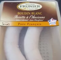 Quantité de sucre dans Boudin blanc recette à l'ancienne