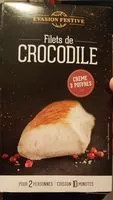 Zuckermenge drin Filets de crocodile