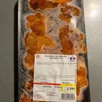 含糖量 Manchons de poulet paprika