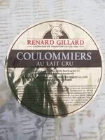 Quantité de sucre dans Coulommiers lait cru