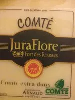 Sokerin määrä sisällä Comté