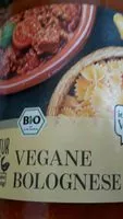 चीनी की मात्रा Natur Gut Vegane Bolognese