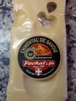 Sokerin määrä sisällä Emmental de savoie