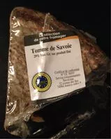Cantidad de azúcar en Tomme de Savoie