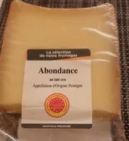 İçindeki şeker miktarı Abondance