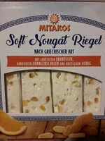 入っている砂糖の量 Soft nougat riegel