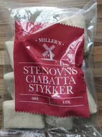 含糖量 Stenovns Ciabatta Stykker