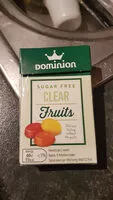 Количество сахара в Clear fruits