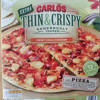 入っている砂糖の量 Extra Thin & Crispy Sweet Chilli Chicken Pizza