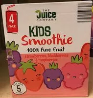 含糖量 Kids Smoothie strawberries,blackberries and raspberries