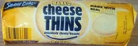 入っている砂糖の量 Baked Cheese Thins