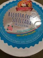Zuckermenge drin Ricotta fresca siciliana