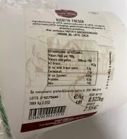 Zuckermenge drin ricotta fresca