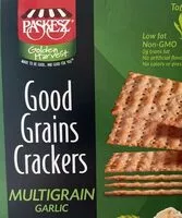Количество сахара в Good Grains Crackers, Multigrain Garlic