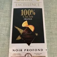 Suhkru kogus sees 100% cacao orange