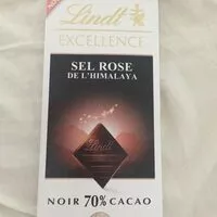 Sokerin määrä sisällä Noir 70% sel rose  de l’himalaya
