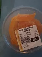 Cantidad de azúcar en Melon deshydraté atomatisé
