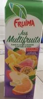 入っている砂糖の量 Jus multifruits