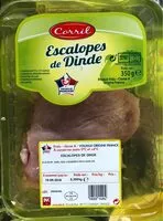 चीनी की मात्रा Escalope de Dinde