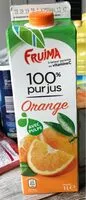 चीनी की मात्रा 100% pur jus Orange avec pulpe