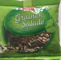 Quantité de sucre dans Graines pour salade