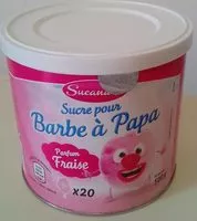 चीनी की मात्रा Sucre pour barbe a papa parfum fraise