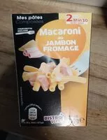 Suhkru kogus sees Macaroni au Jambon fromage