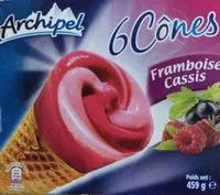Quantité de sucre dans Cône Framboise  Cassis