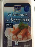 Sucre et nutriments contenus dans Goldens seafood