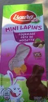 Quantité de sucre dans Mini Lapins Fourrage Pâte de Noisette