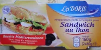 Cantidad de azúcar en Sandwich au thon