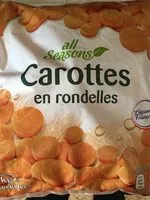 Amount of sugar in Carottes en Rondelles Surgelés