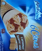 Quantité de sucre dans Cônes caramel beurre salé